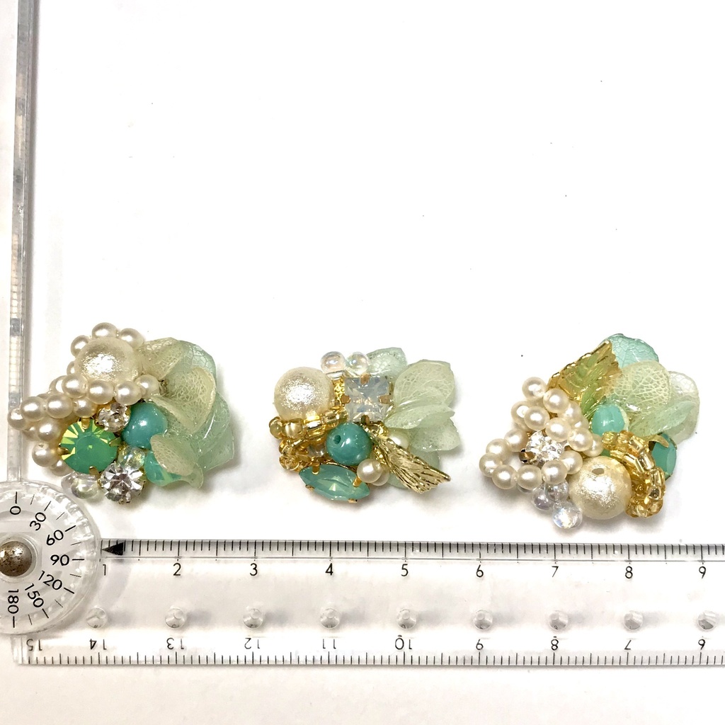 青城イメージ キラキラ ピアスorイヤリング