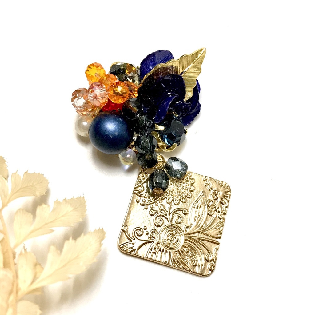 烏野イメージ キラキラ ピアスorイヤリング