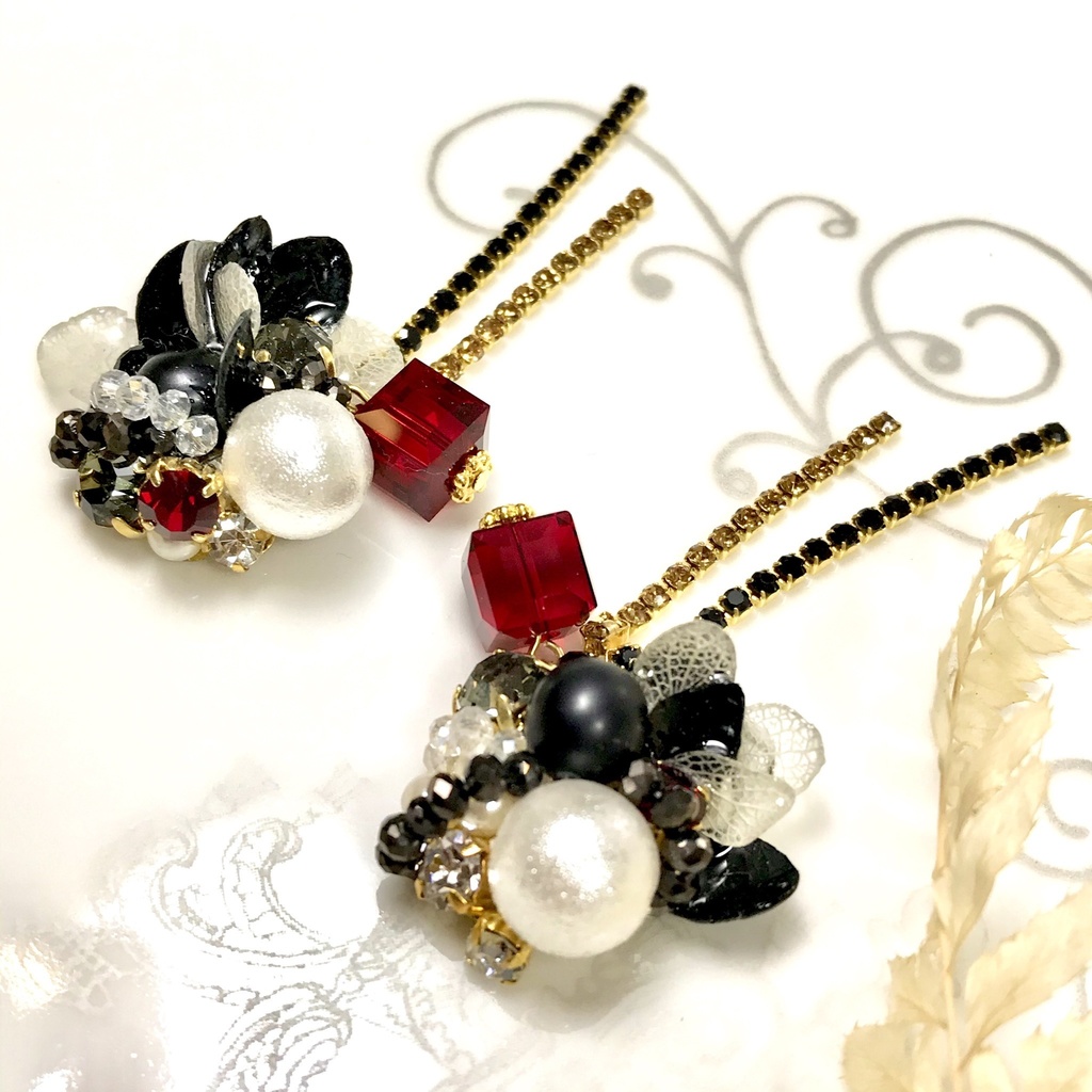 稲荷崎イメージ キラキラ ピアスorイヤリング