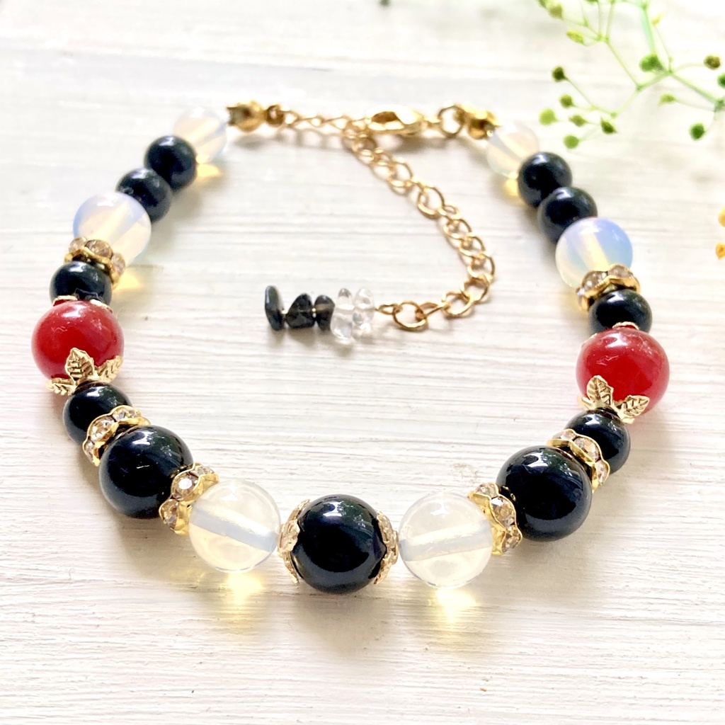 ハイキューイメージカラー 天然石ブレスレット