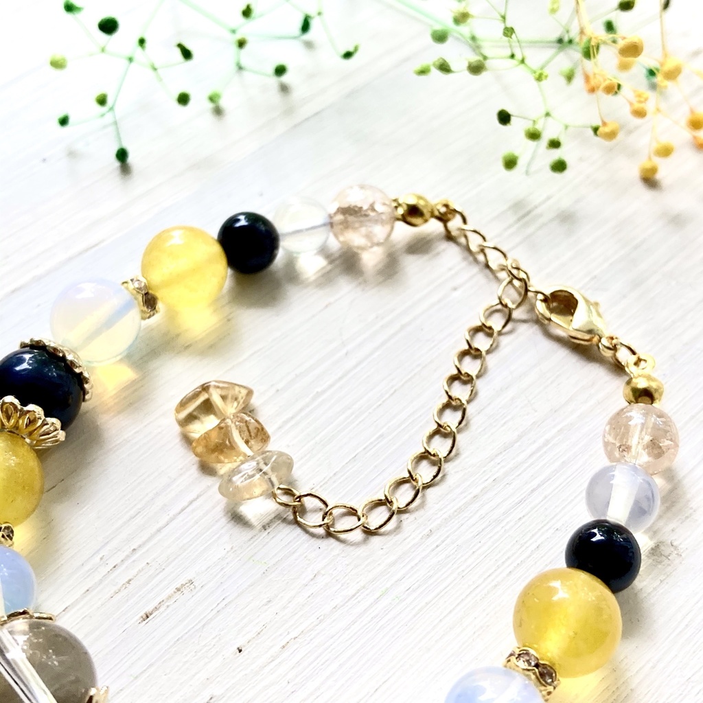 ハイキューイメージカラー 天然石ブレスレット