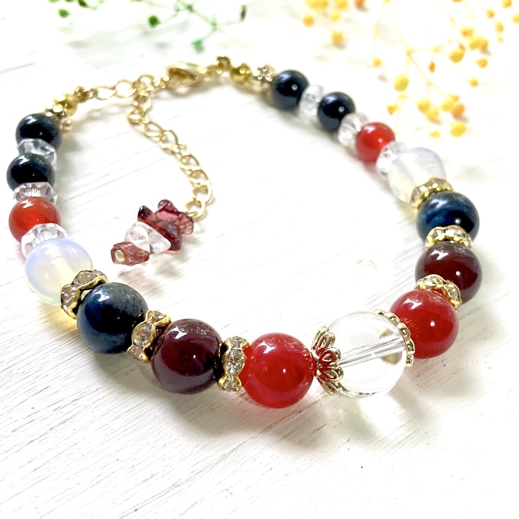 ハイキューイメージカラー 天然石ブレスレット