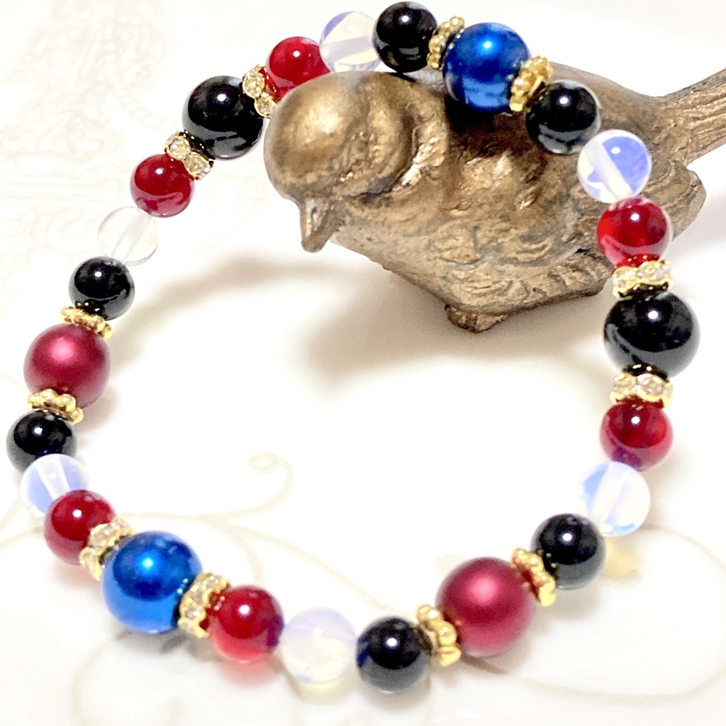 ツイステ/ ハーツラビュル寮 イメージカラー ブレスレット