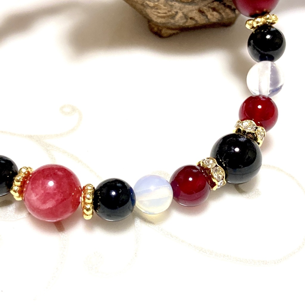 ツイステ/ ハーツラビュル寮 イメージカラー ブレスレット