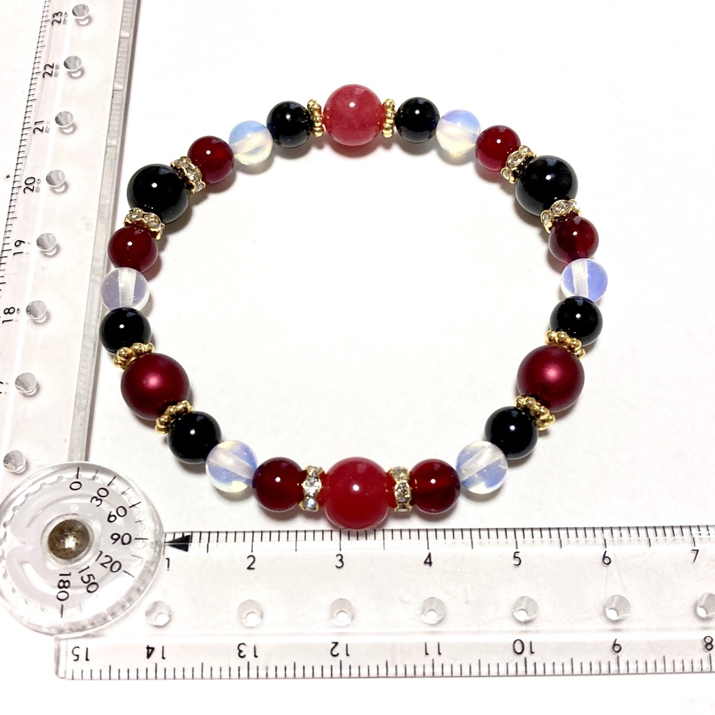 ツイステ/ ハーツラビュル寮 イメージカラー ブレスレット