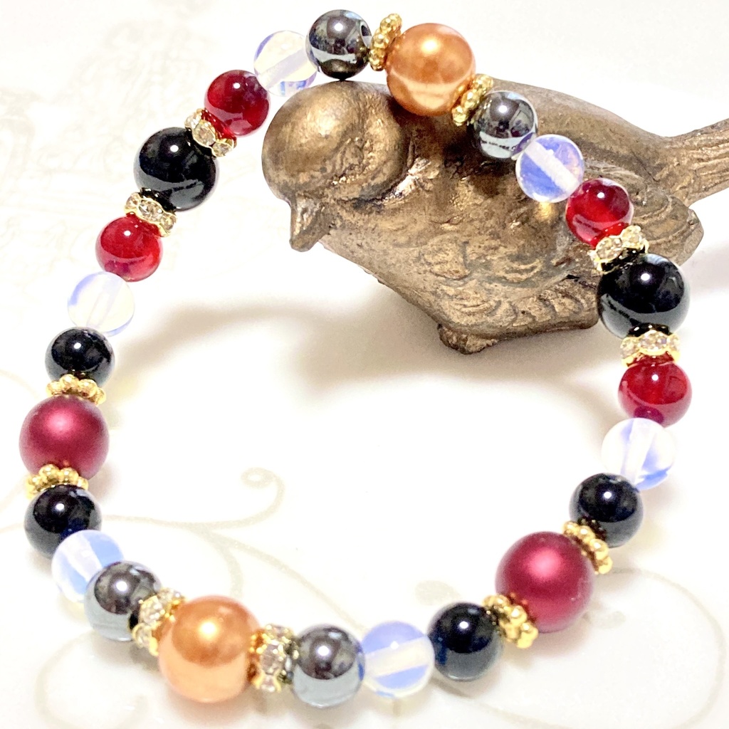 ツイステ/ ハーツラビュル寮 イメージカラー ブレスレット