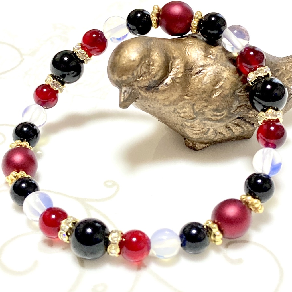 ツイステ/ ハーツラビュル寮 イメージカラー ブレスレット