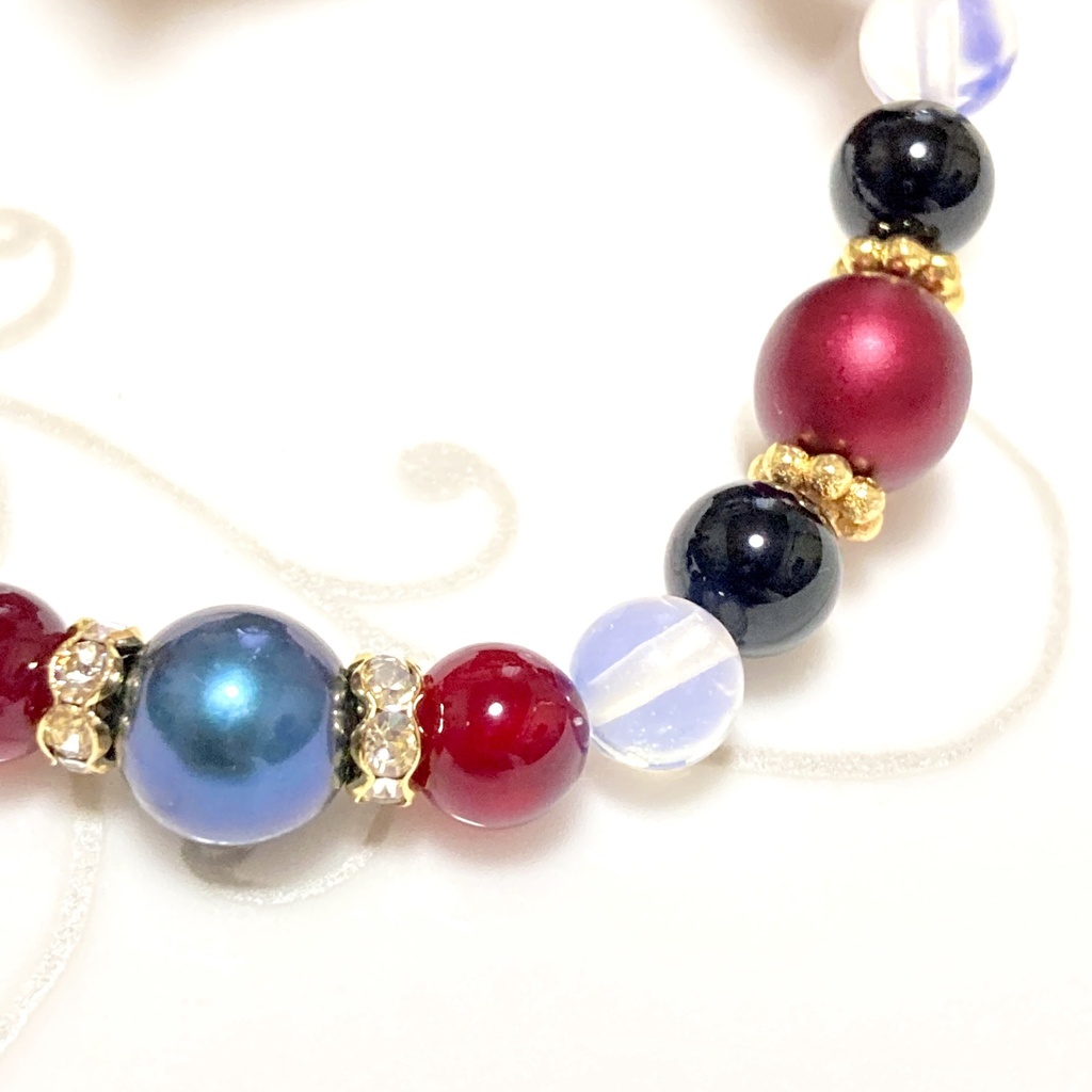 ツイステ/ ハーツラビュル寮 イメージカラー ブレスレット