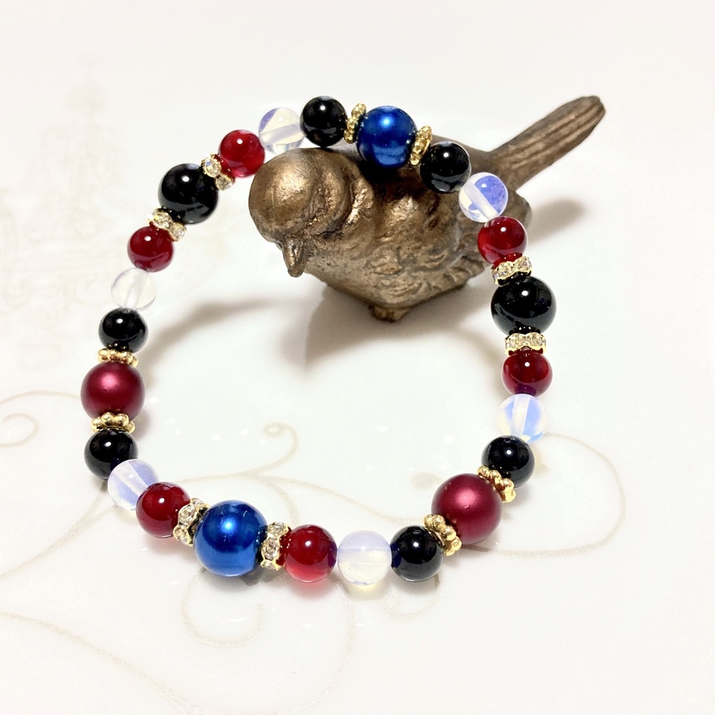 ツイステ/ ハーツラビュル寮 イメージカラー ブレスレット