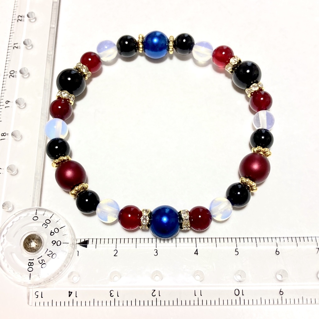 ツイステ/ ハーツラビュル寮 イメージカラー ブレスレット