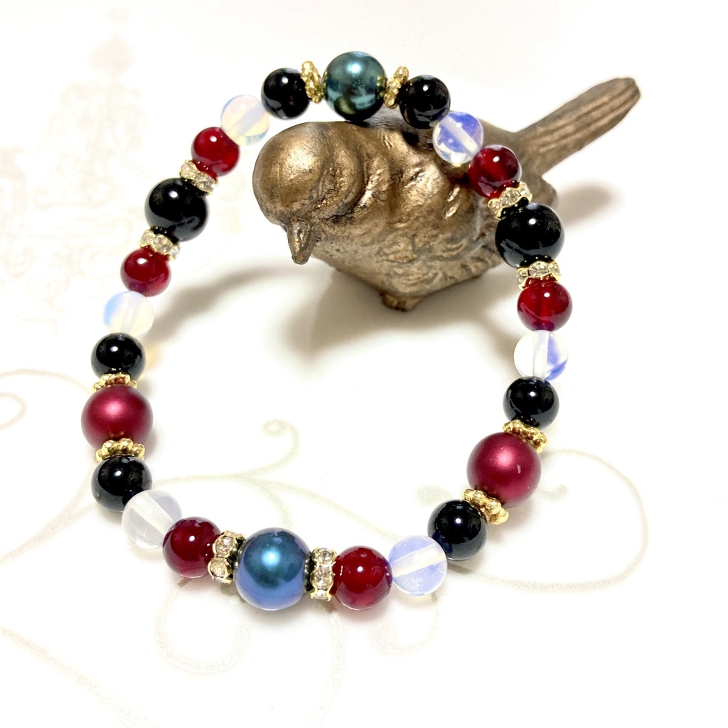 ツイステ/ ハーツラビュル寮 イメージカラー ブレスレット