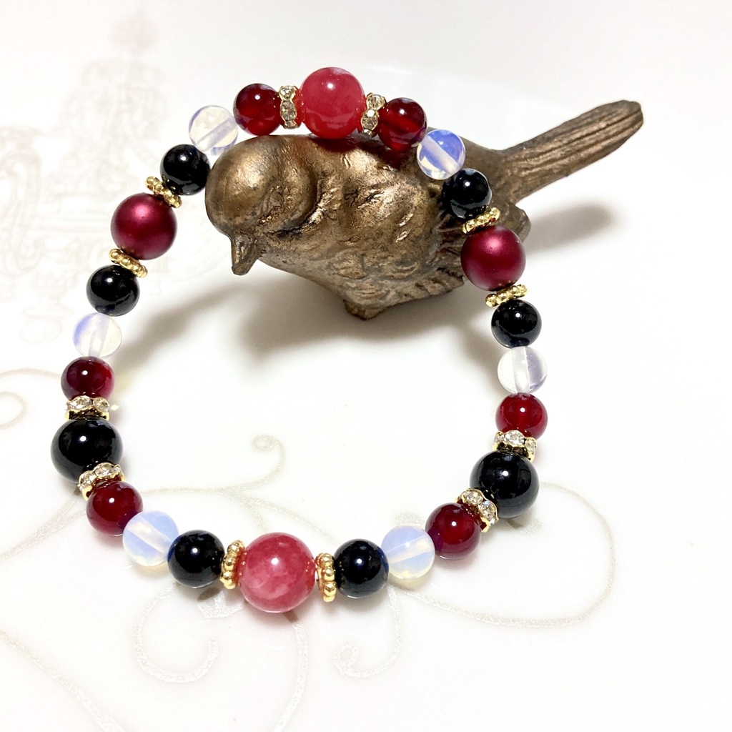 ツイステ/ ハーツラビュル寮 イメージカラー ブレスレット