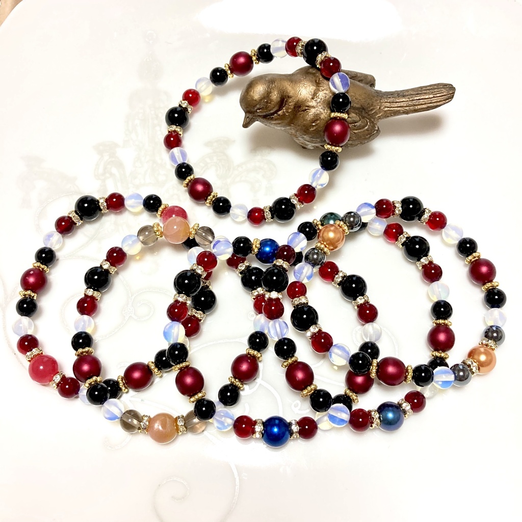 ツイステ/ ハーツラビュル寮 イメージカラー ブレスレット