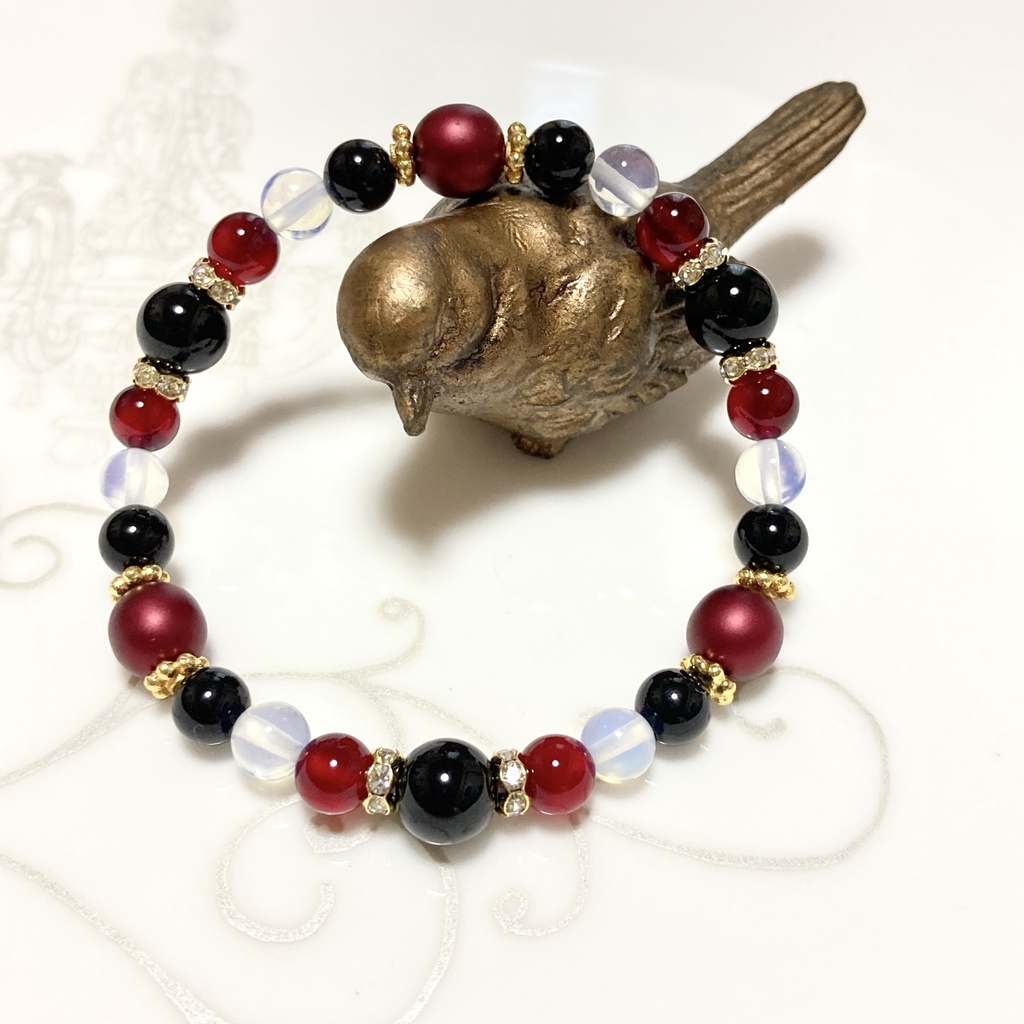 ツイステ/ ハーツラビュル寮 イメージカラー ブレスレット