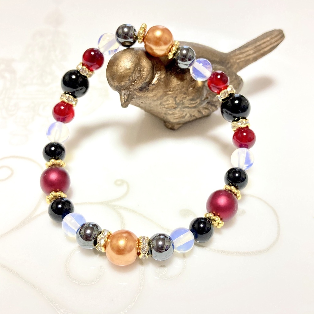 ツイステ/ ハーツラビュル寮 イメージカラー ブレスレット