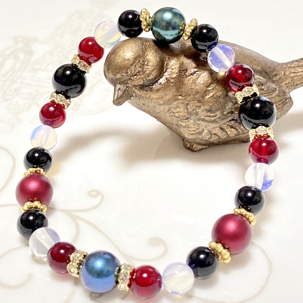 ツイステ/ ハーツラビュル寮 イメージカラー ブレスレット