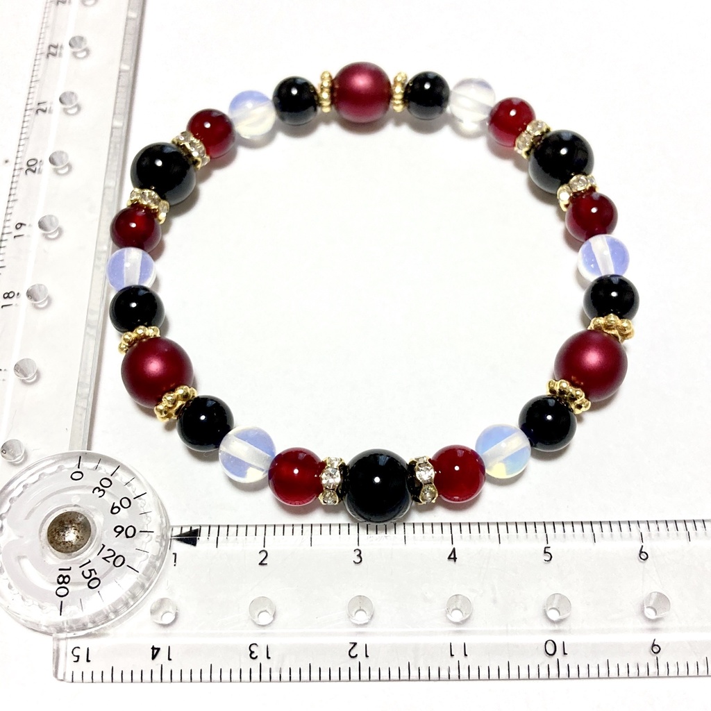 ツイステ/ ハーツラビュル寮 イメージカラー ブレスレット