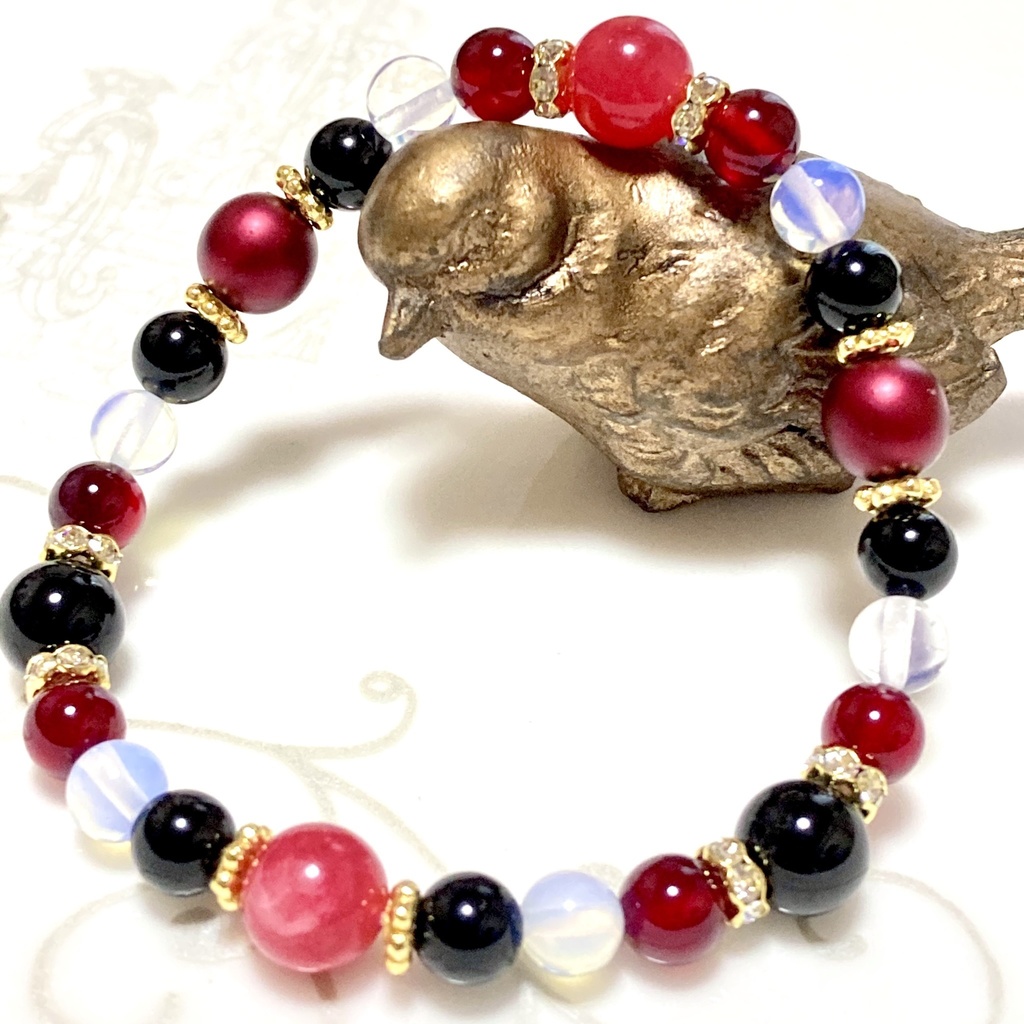 ツイステ/ ハーツラビュル寮 イメージカラー ブレスレット