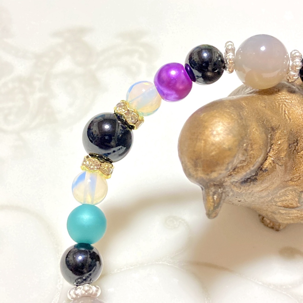 ツイステ/ オクタヴィネル寮 キャラクターイメージカラー ブレスレット