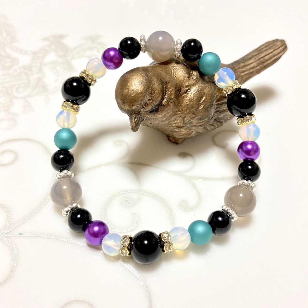 ツイステ/ オクタヴィネル寮 キャラクターイメージカラー ブレスレット