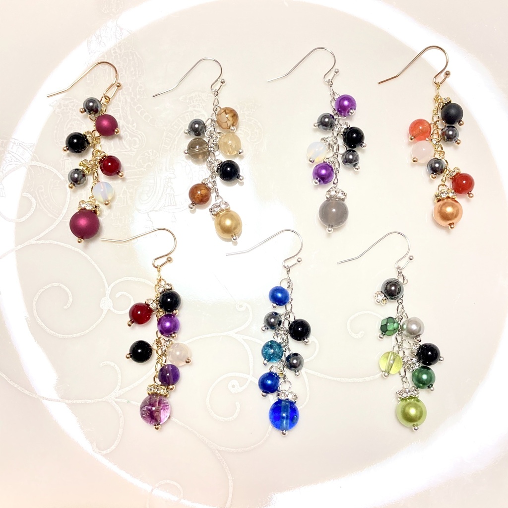 ツイステ 各寮イメージカラー ピアス / イヤリング
