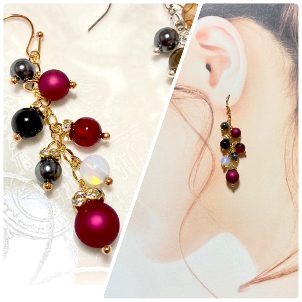 ツイステ 各寮イメージカラー ピアス / イヤリング