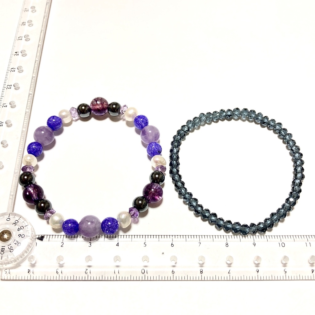 ツイステ/ オクタヴィネル イメージカラー 天然石ブレスレット