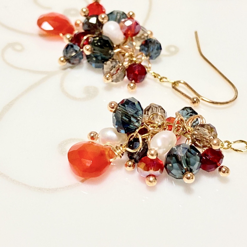 ツイステ/ スカラビア寮イメージ ピアス/イヤリング