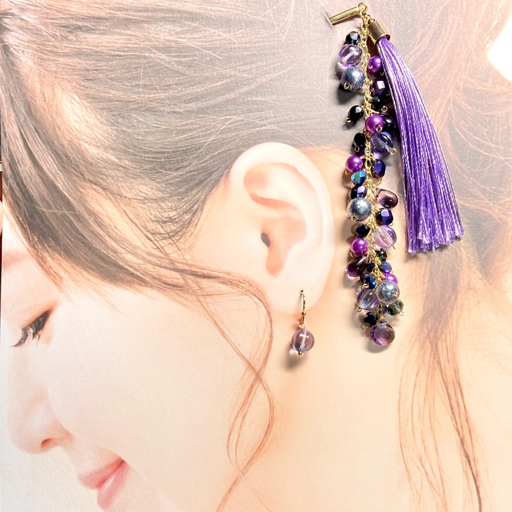 ツイステ/オクタヴィネル寮イメージカラー 簪