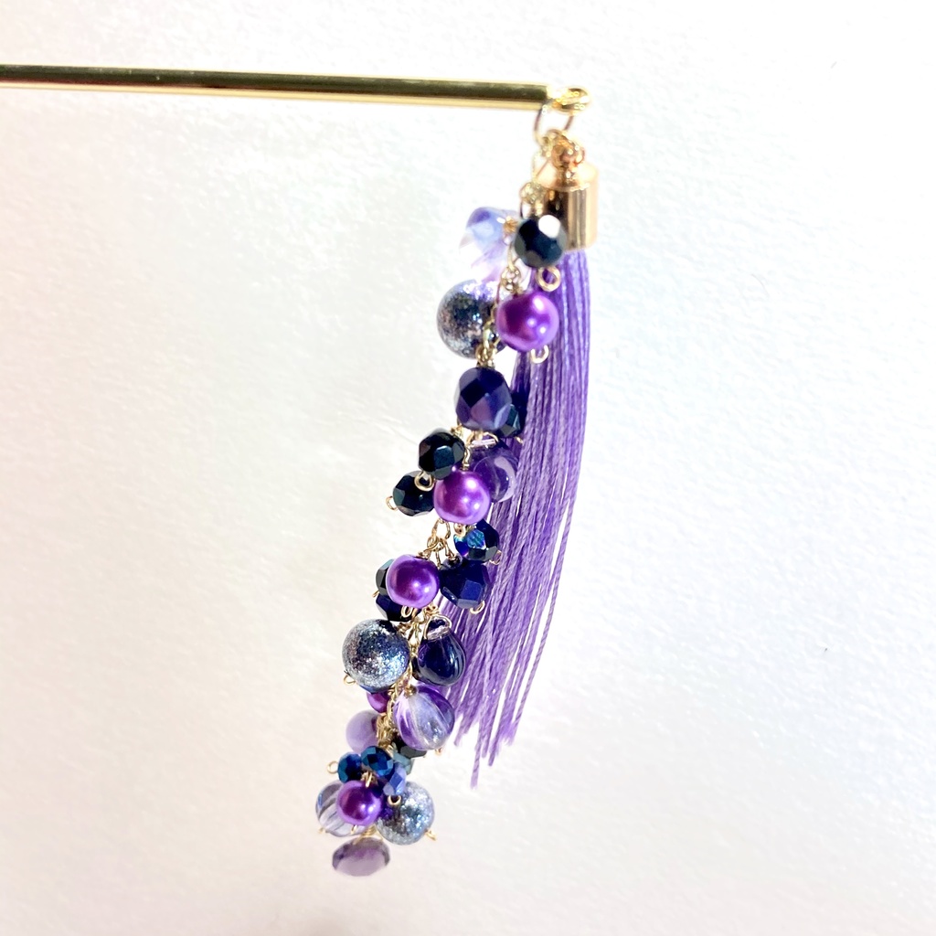 ツイステ/オクタヴィネル寮イメージカラー 簪