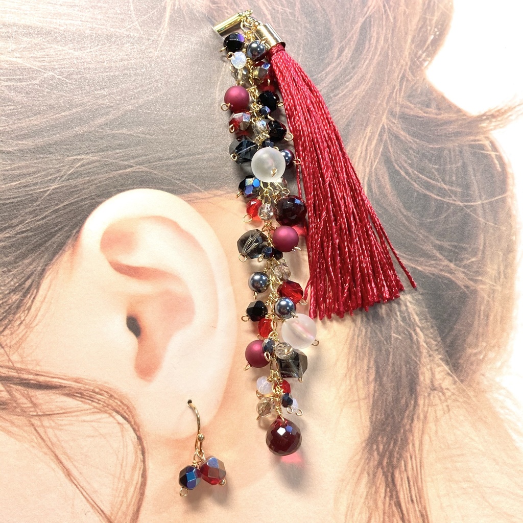 ツイステ ハーツラビュル寮 イメージカラー 簪