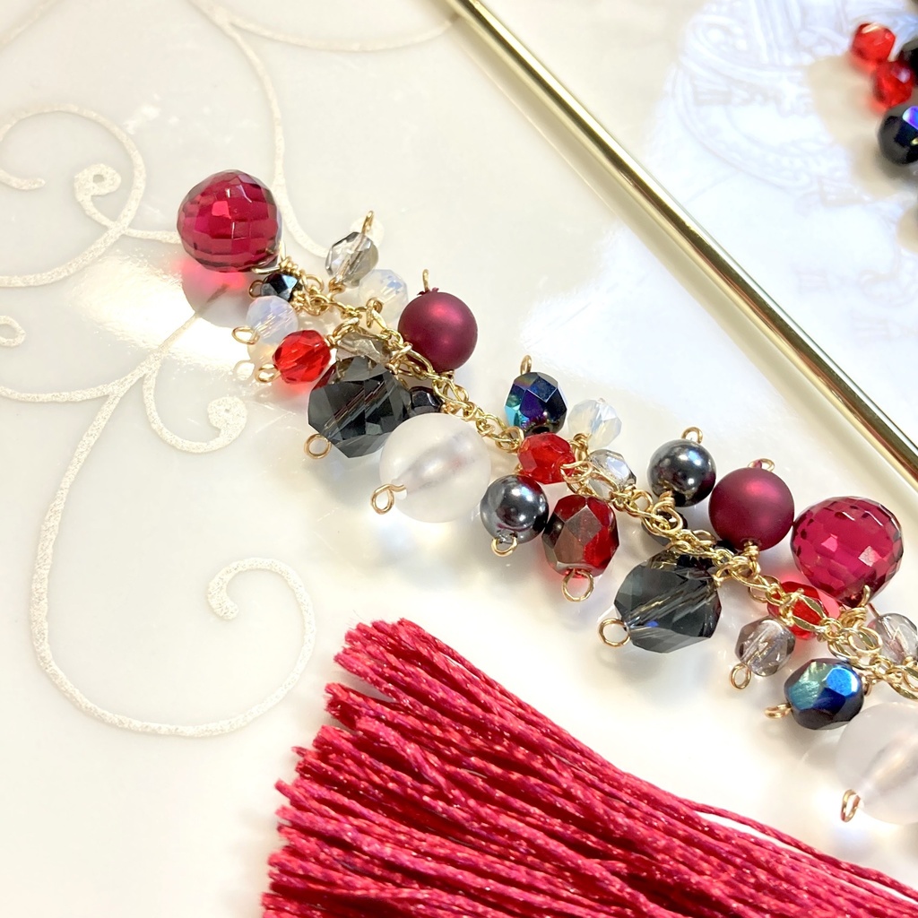 ツイステ ハーツラビュル寮 イメージカラー 簪