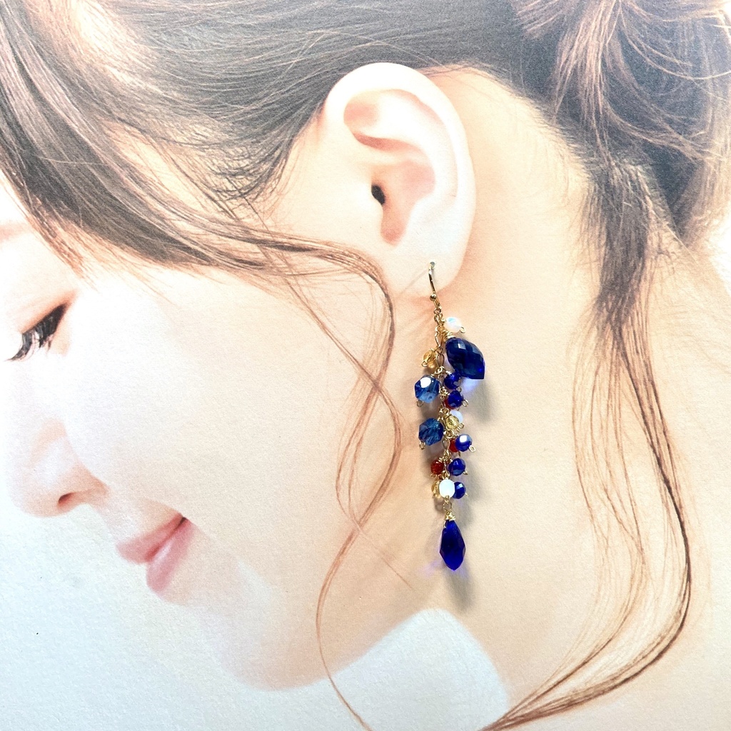 三日月宗介 イメージカラー ピアス / イヤリング