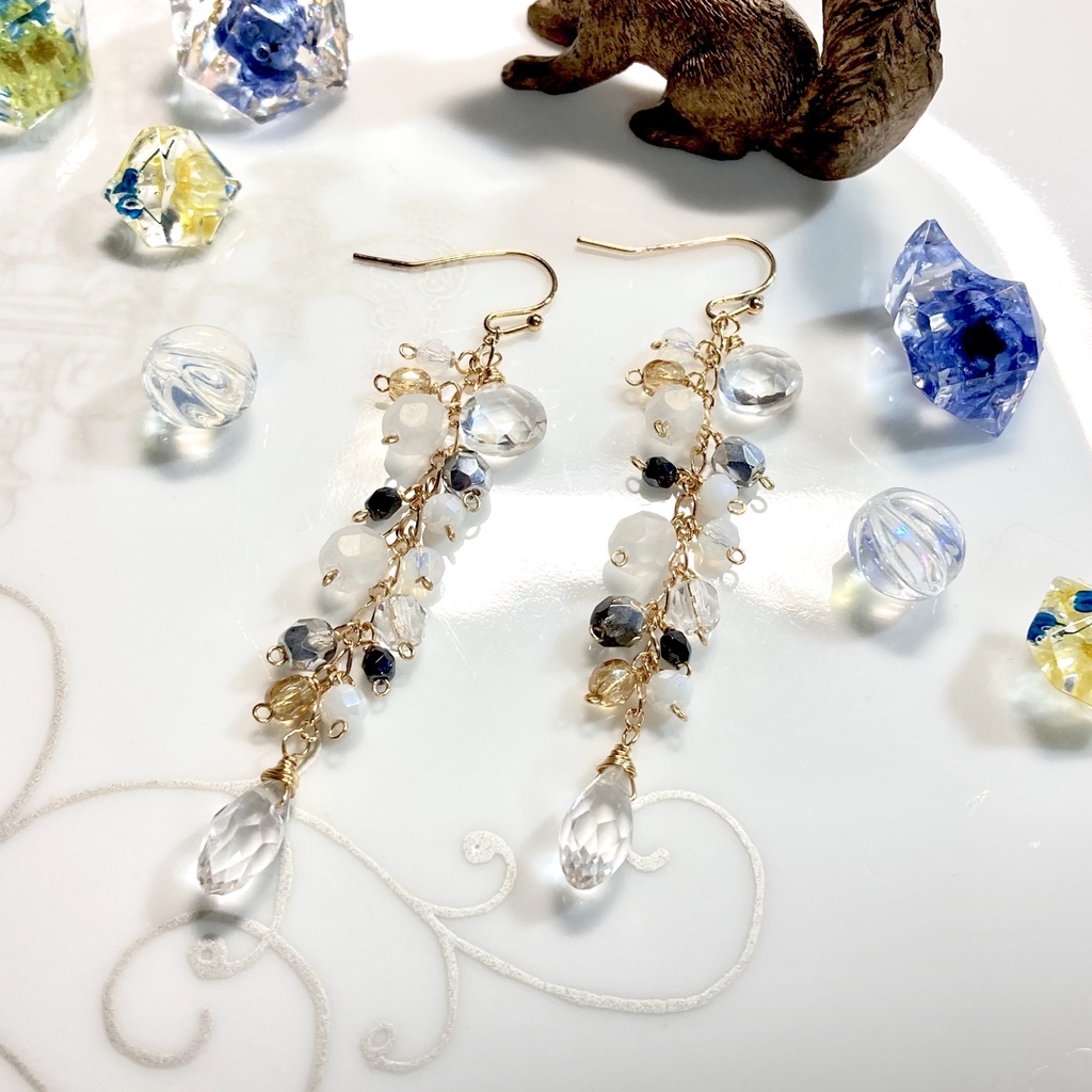 鶴丸国永 イメージカラー ピアス / イヤリング