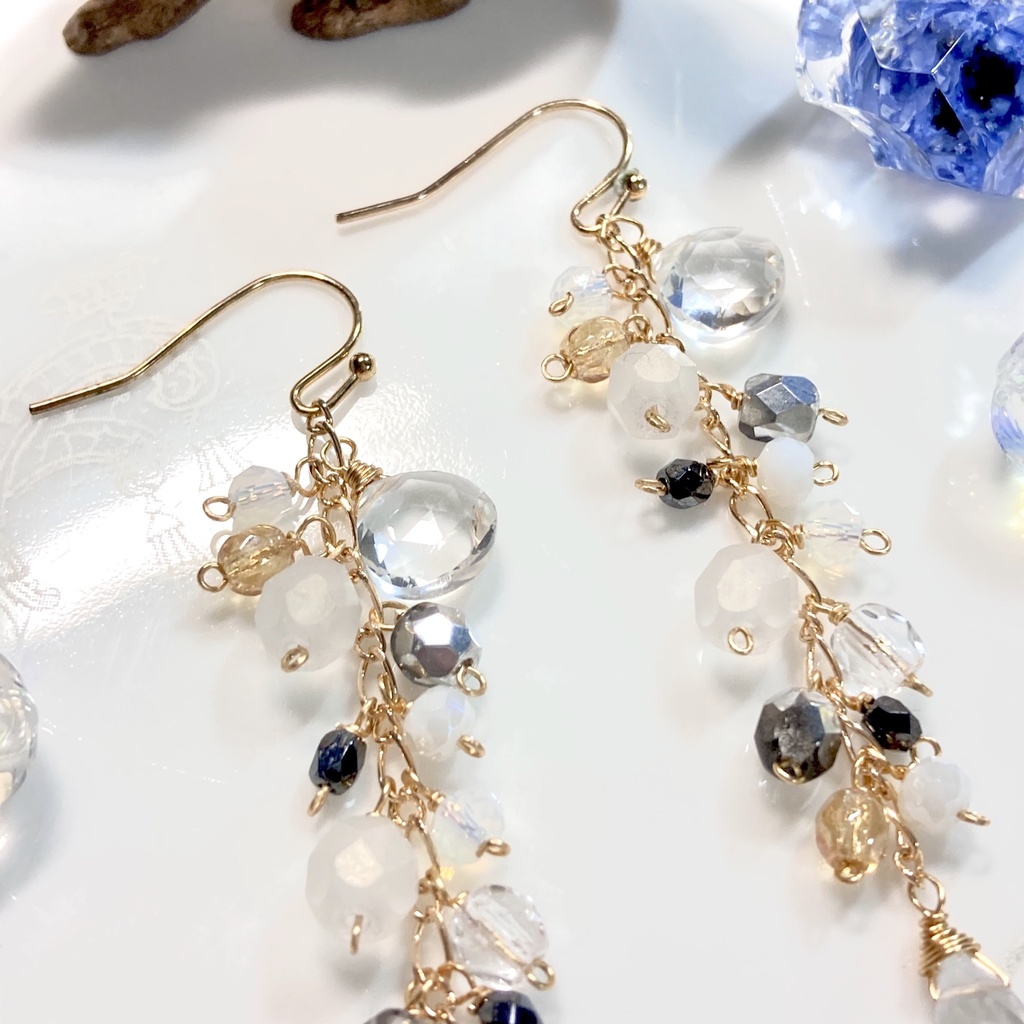 鶴丸国永 イメージカラー ピアス / イヤリング