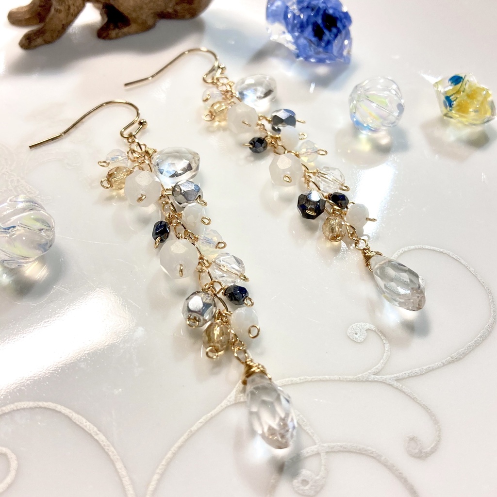 鶴丸国永 イメージカラー ピアス / イヤリング