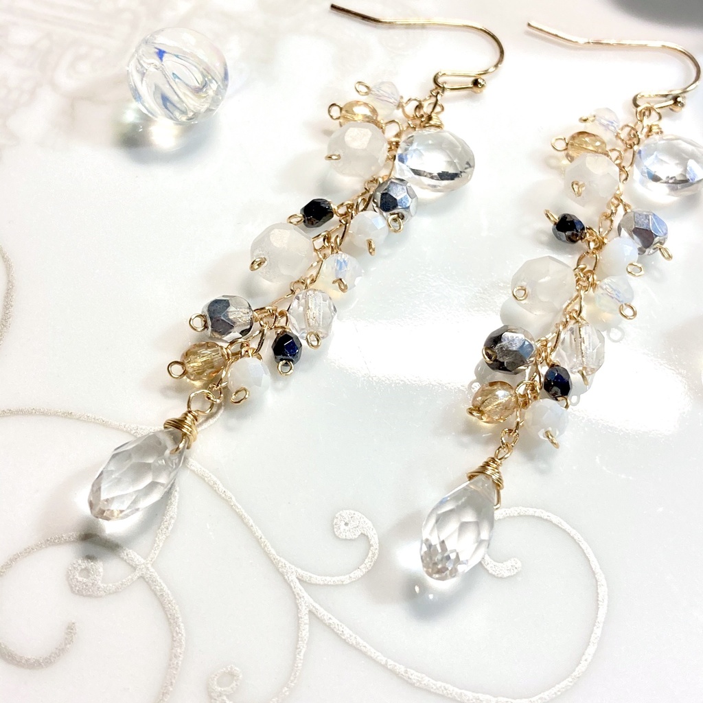 鶴丸国永 イメージカラー ピアス / イヤリング