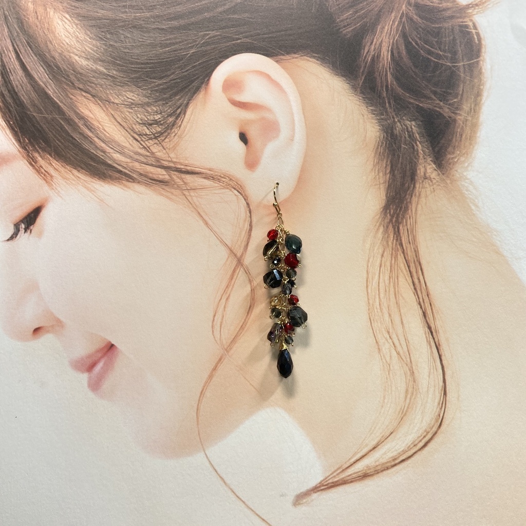 加州清光イメージカラー ピアス/イヤリング