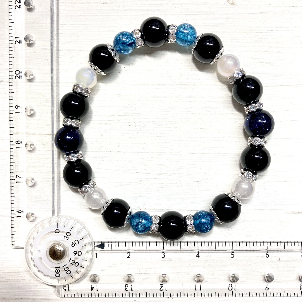 五条悟 イメージカラー 天然石ブレスレット