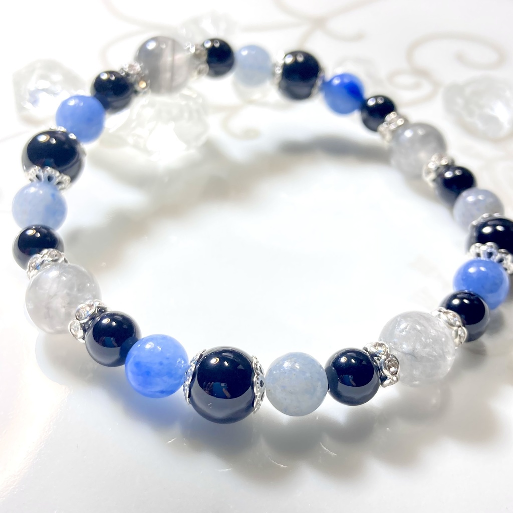 真人 イメージカラー 天然石ブレスレット