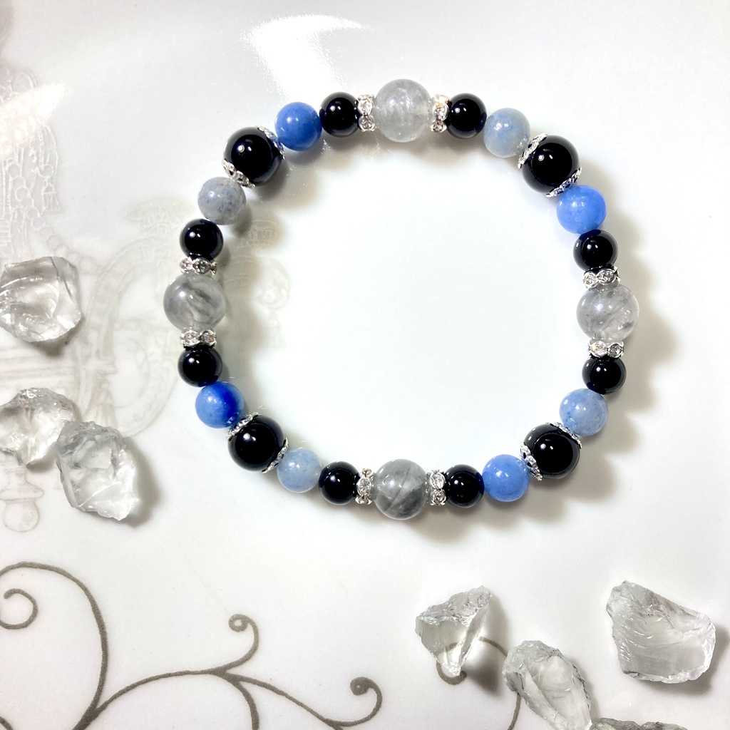 真人 イメージカラー 天然石ブレスレット