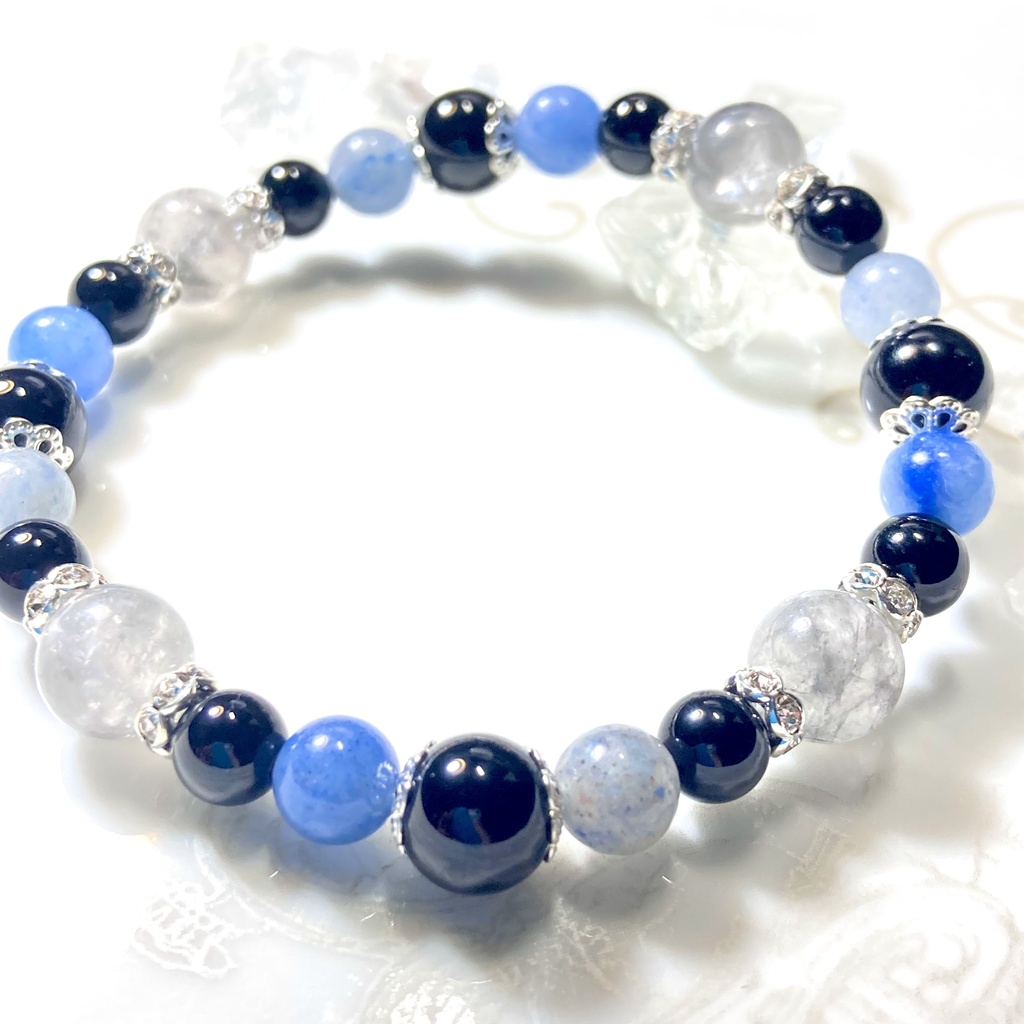 真人 イメージカラー 天然石ブレスレット