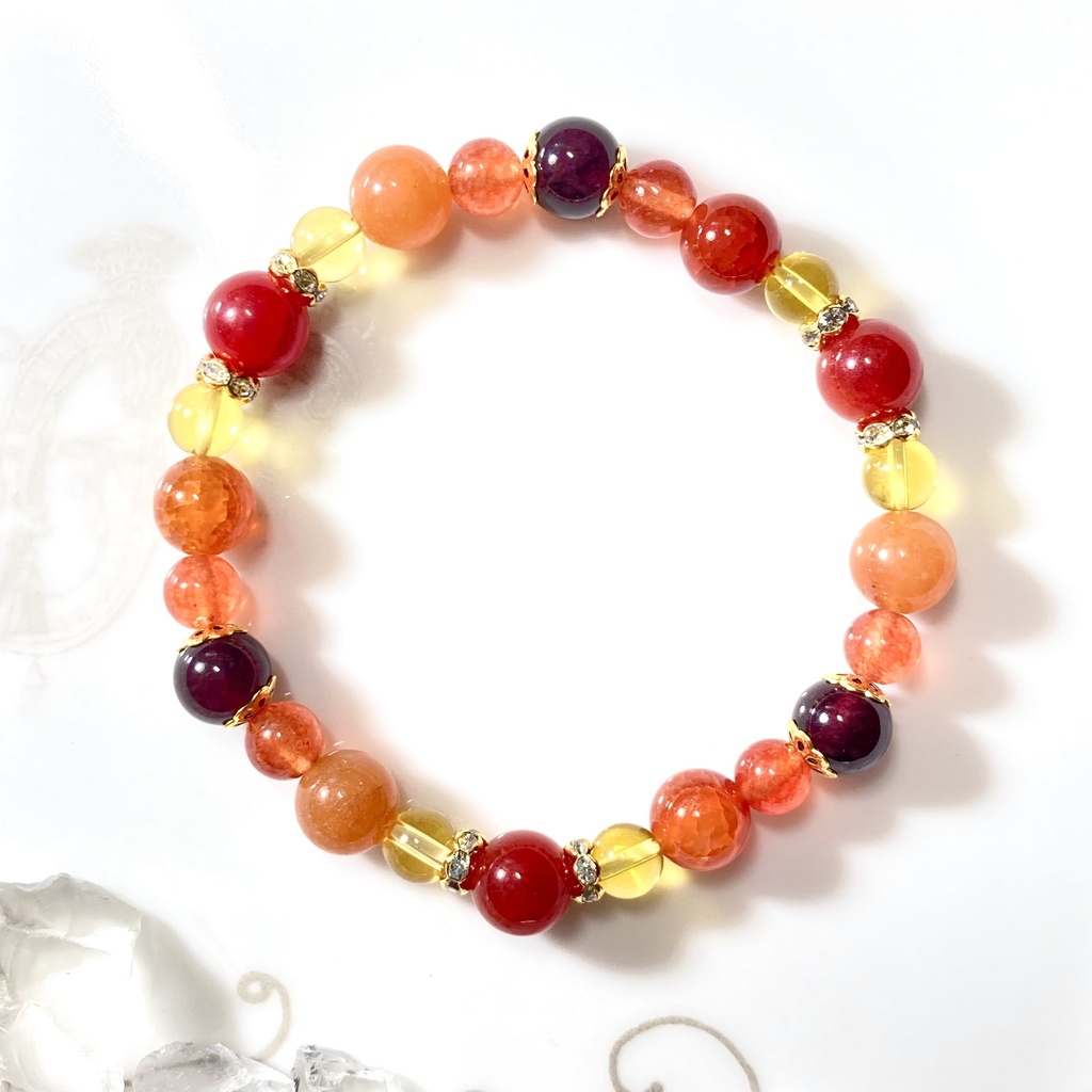 ハリポタ イメージカラー 天然石ブレスレット