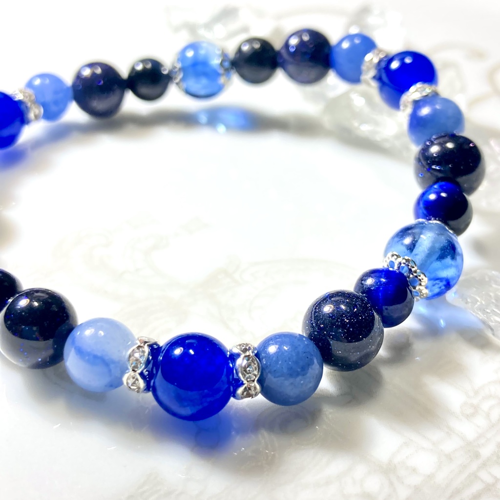 ハリポタ イメージカラー 天然石ブレスレット