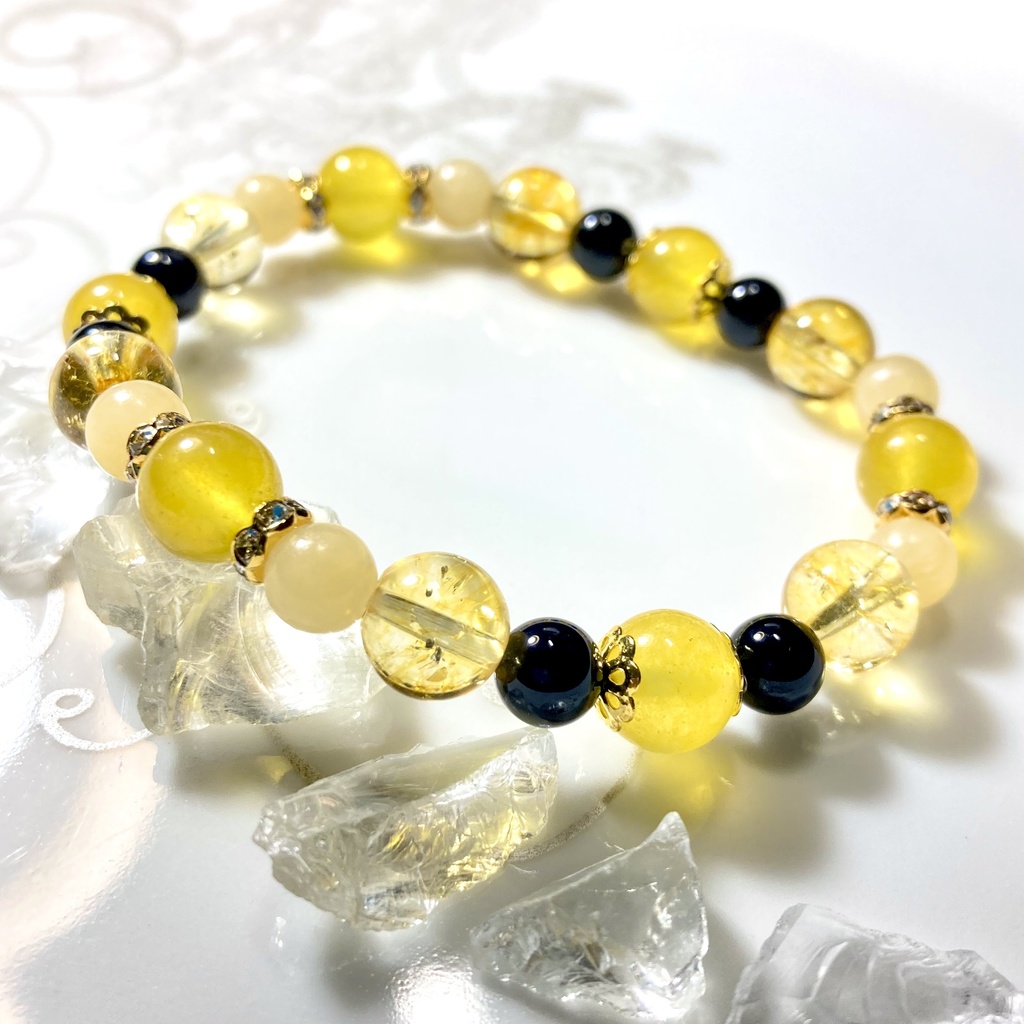 ハリポタ イメージカラー 天然石ブレスレット