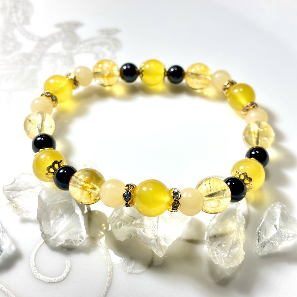 ハリポタ イメージカラー 天然石ブレスレット