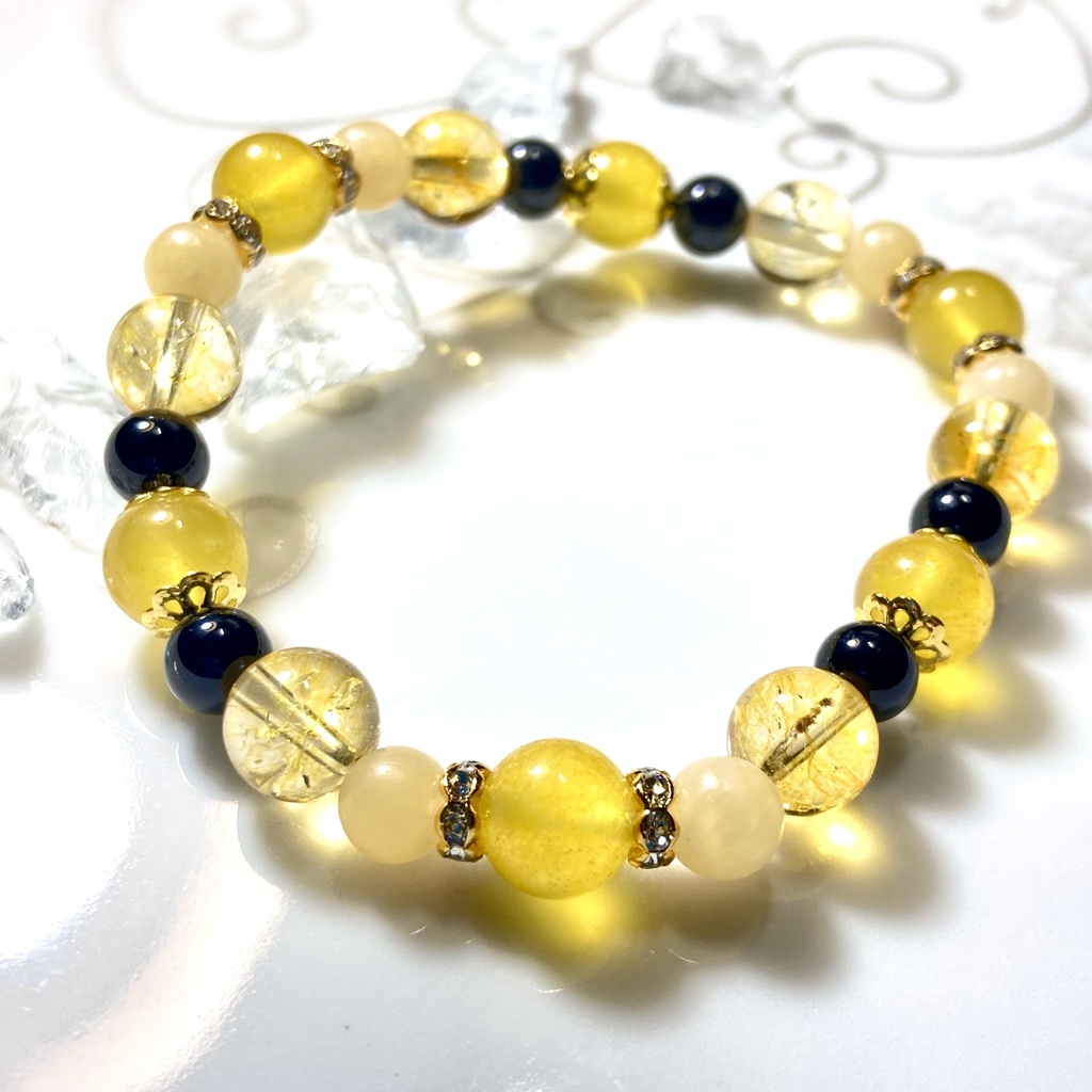 ハリポタ イメージカラー 天然石ブレスレット