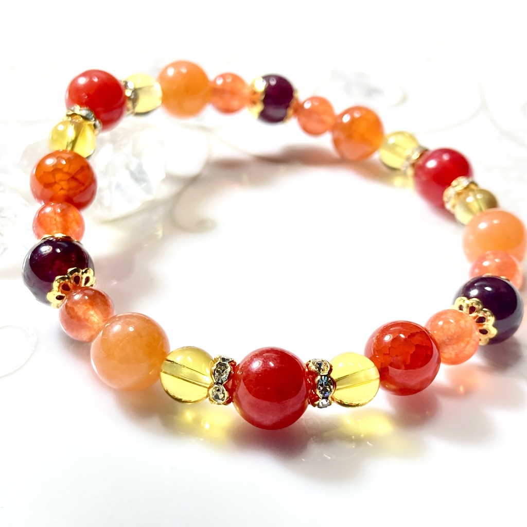 ハリポタ イメージカラー 天然石ブレスレット