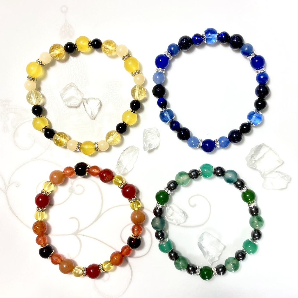 ハリポタ イメージカラー 天然石ブレスレット