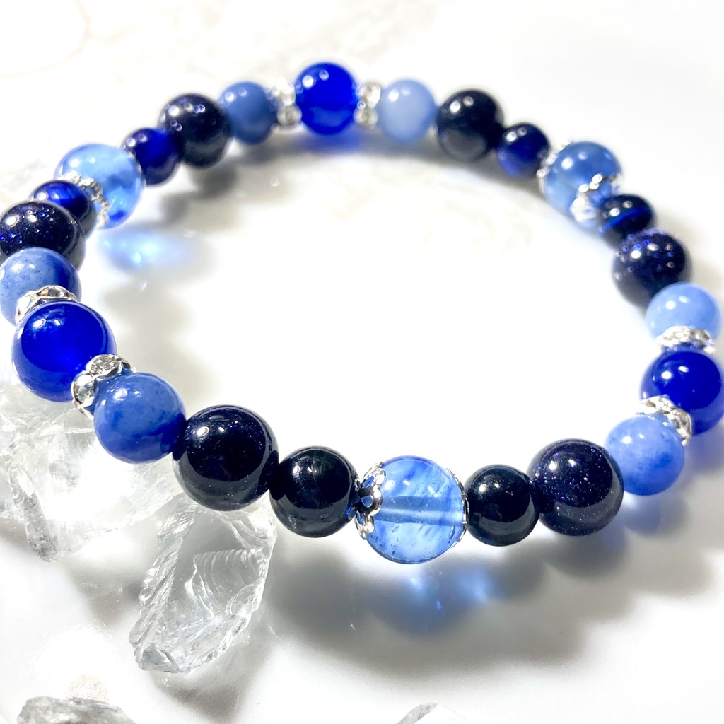 ハリポタ イメージカラー 天然石ブレスレット